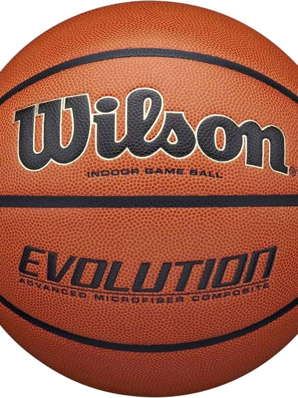 Wilson Evolution Basketball 29.5” Official Indoor Game Ball Composite Leather